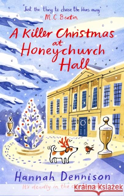 A Killer Christmas at Honeychurch Hall: the perfect festive read Hannah Dennison 9781408715901 Little, Brown Book Group - książka