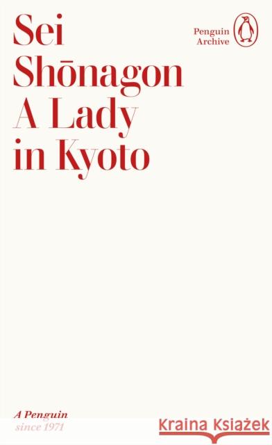 A Lady in Kyoto Sei Shonagon 9780241752081 Penguin Books Ltd - książka