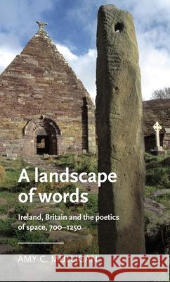 A Landscape of Words: Ireland, Britain and the Poetics of Space, 700-1250 Amy C. Mulligan James Paz Anke Bernau 9781526160751 Manchester University Press - książka