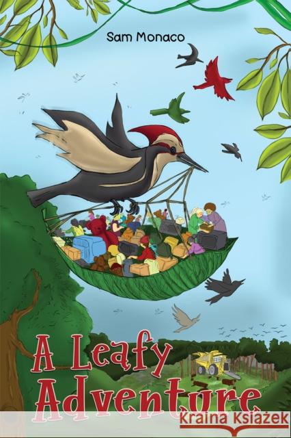 A Leafy Adventure Sam Monaco 9781035821204 Austin Macauley Publishers - książka