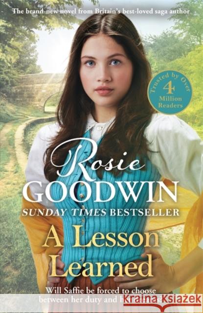 A Lesson Learned: The new heartwarming novel from Sunday Times bestseller Rosie Goodwin Rosie Goodwin 9781838773625 Zaffre - książka