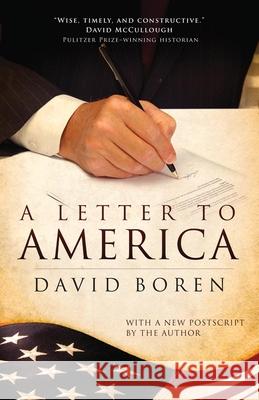 A Letter to America David Boren 9780806142029 University of Oklahoma Press - książka