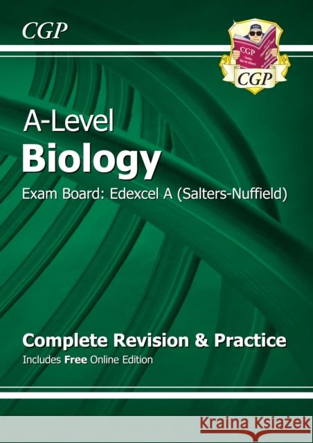 A-Level Biology: Edexcel A Year 1 & 2 Complete Revision & Practice with Online Edition CGP Books 9781782942986 Coordination Group Publications Ltd (CGP) - książka