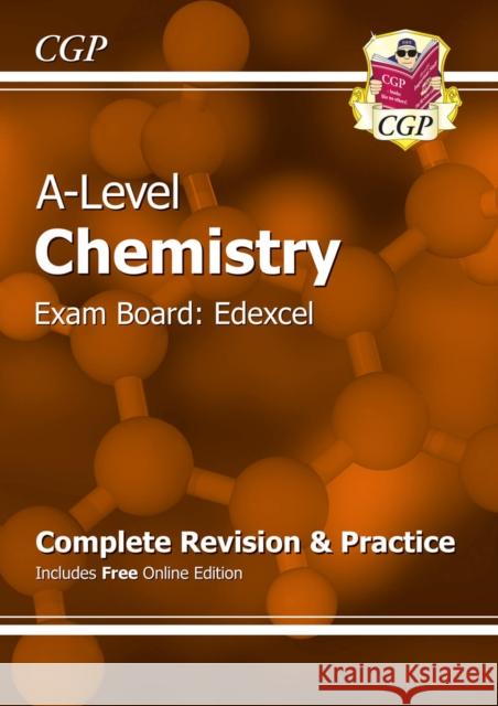 A-Level Chemistry: Edexcel Year 1 & 2 Complete Revision & Practice with Online Edition CGP Books 9781789081305 Coordination Group Publications Ltd (CGP) - książka