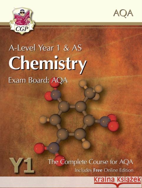 A-Level Chemistry for AQA: Year 1 & AS Student Book with Online Edition CGP Books 9781782943211 Coordination Group Publications Ltd (CGP) - książka