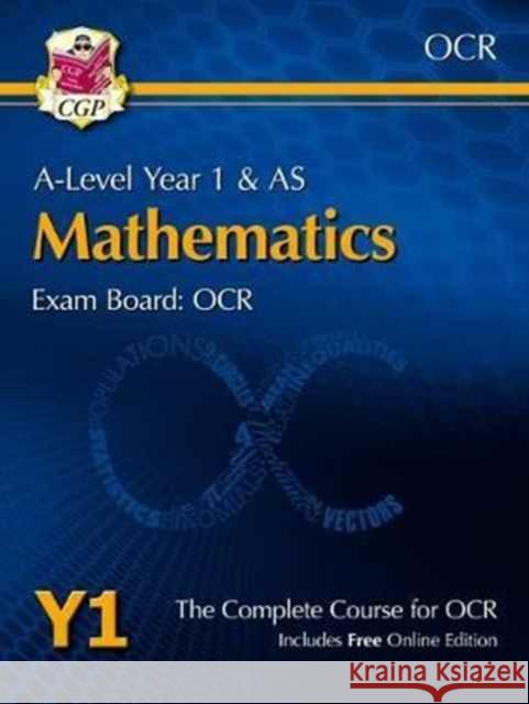 A-Level Maths for OCR: Year 1 & AS Student Book with Online Edition CGP Books 9781782947219 Coordination Group Publications Ltd (CGP) - książka