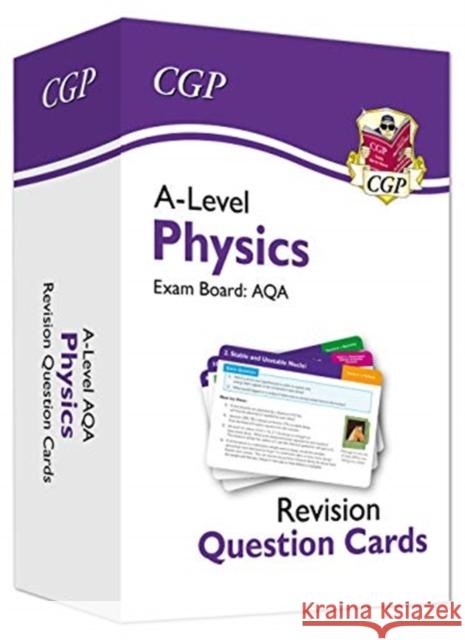 A-Level Physics AQA Revision Question Cards CGP Books 9781789085945 Coordination Group Publications Ltd (CGP) - książka