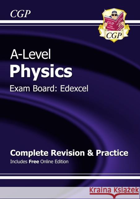 A-Level Physics: Edexcel Year 1 & 2 Complete Revision & Practice with Online Edition CGP Books 9781782943051 Coordination Group Publications Ltd (CGP) - książka