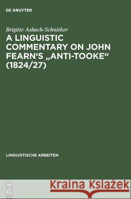 A linguistic commentary on John Fearn's 