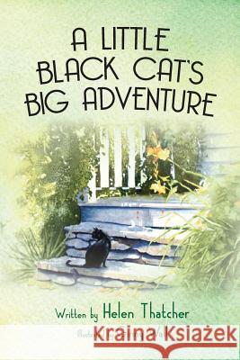 A Little Black Cat's Big Adventure Helen Thatcher Ginny Wall 9781945619830 Skippy Creek - książka