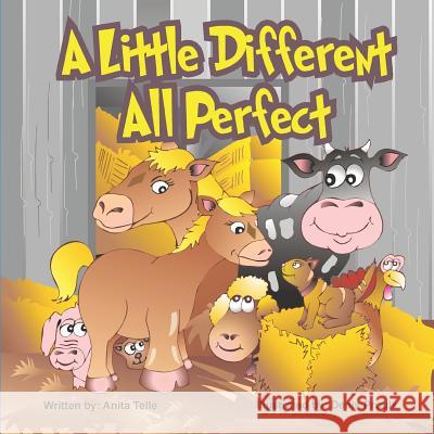A Little Different All Perfect Anita Telle Denis Proulx 9781468119824 Createspace - książka