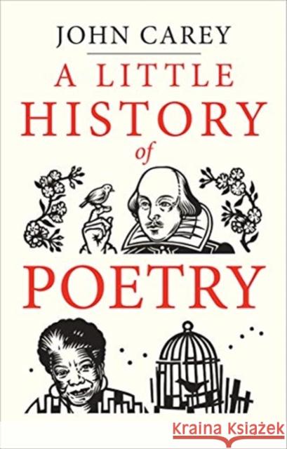 A Little History of Poetry John Carey 9780300232226 Yale University Press - książka