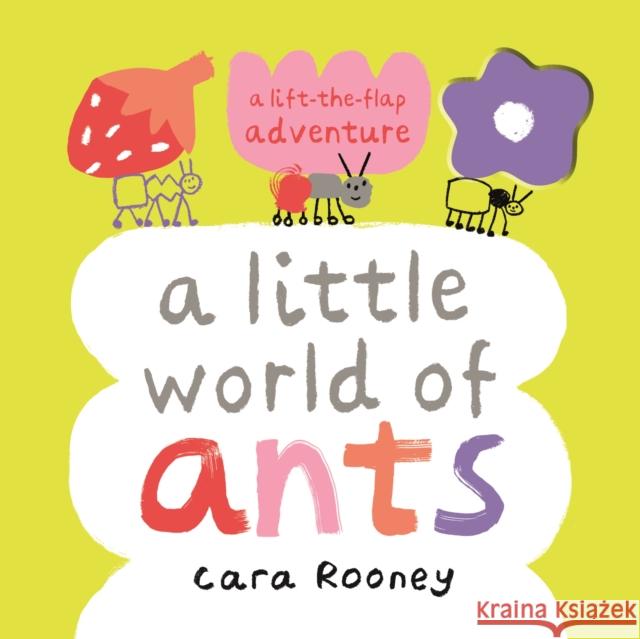 A Little World of Ants: A Lift-the-Flap Adventure Cara Rooney 9781035011148 Pan Macmillan - książka