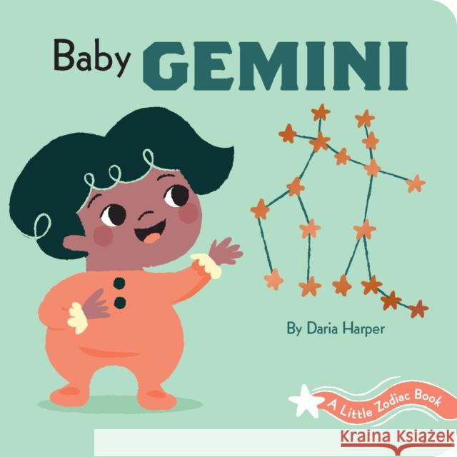 A Little Zodiac Book: Baby Gemini Daria Harper 9781797202297 Chronicle Books - książka