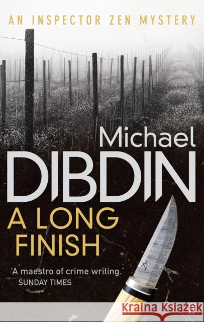 A Long Finish Dibdin, Michael 9780571270828 Faber & Faber - książka