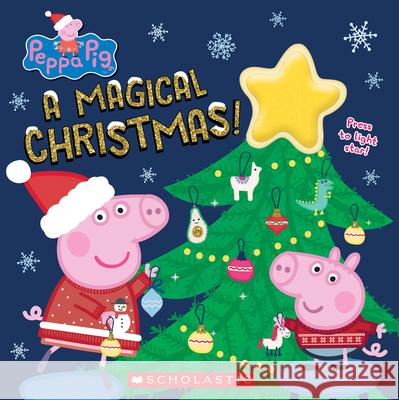 A Magical Christmas! (Peppa Pig) Cala Spinner 9781338541700 Scholastic Inc. - książka