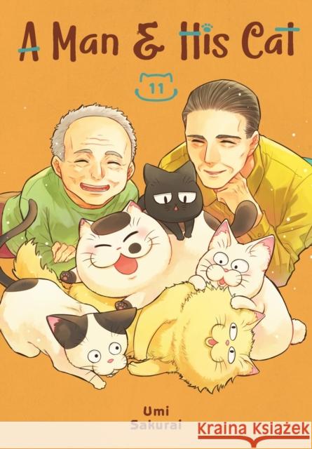 A Man And His Cat 11 Umi Sakurai 9781646092680 Square Enix Manga - książka