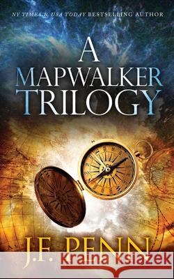 A Mapwalker Trilogy: Map of Shadows, Map of Plagues, Map of the Impossible J. F. Penn 9781913321468 Curl Up Press - książka