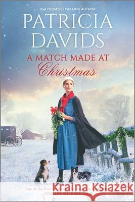 A Match Made at Christmas Patricia Davids 9781335453471 Hqn - książka