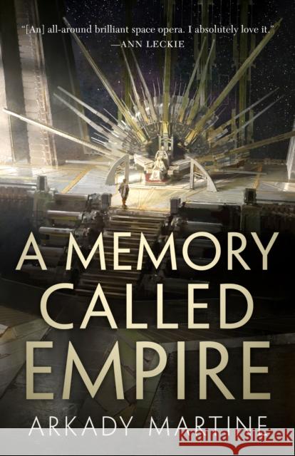 A Memory Called Empire Arkady Martine 9781250186430 Tor Publishing Group - książka