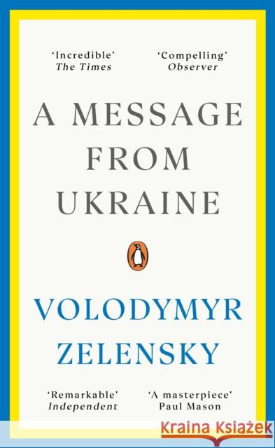 A Message from Ukraine Volodymyr Zelensky 9781804943878 Cornerstone - książka