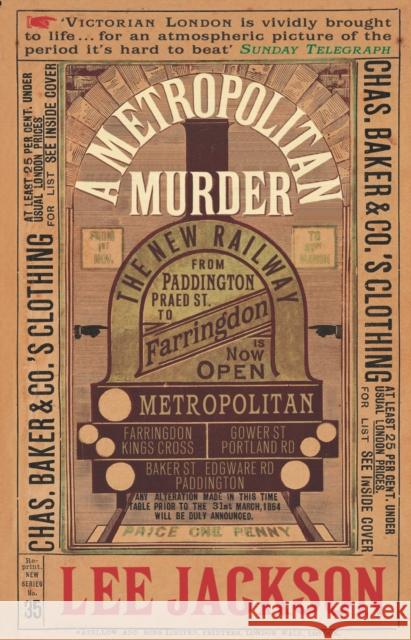 A Metropolitan Murder : (Inspector Webb 1) Lee Jackson 9780099440024  - książka
