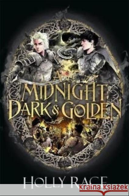 A Midnight Dark and Golden Holly Race 9781471411199 Hot Key Books - książka