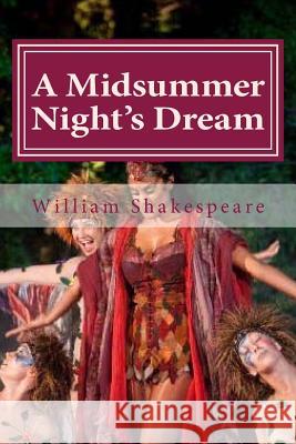 A Midsummer Night's Dream William Shakespeare Hollybook 9781522902423 Createspace Independent Publishing Platform - książka