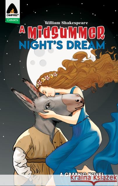 A Midsummer Night's Dream: A Graphic Novel William Shakespeare Wall Svanhild Naresh Kumar 9789380741567 Campfire - książka