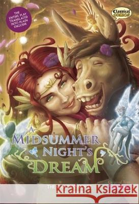 A Midsummer Night's Dream the Graphic Novel: Plain Text Ronald Bateman 9781907127298 PEN PRESS - książka