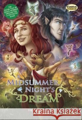 A Midsummer Night's Dream the Graphic Novel: Quick Text William Shakespeare Clive Bryant Kat Nicholson 9781907127304 Classical Comics - książka