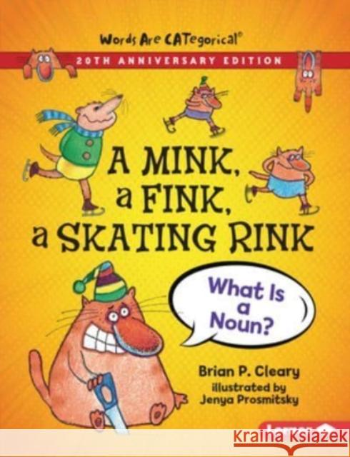 A Mink, a Fink, a Skating Rink, 20th Anniversary Edition: What Is a Noun? Brian P. Cleary Jenya Prosmitsky 9781728431727 Lerner Publishing Group - książka