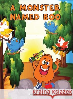 A Monster Named Boo - LARGE FORMAT EDITION Loren Psaltis 9798989721726 Loren and Ari Psaltis Publishing - książka