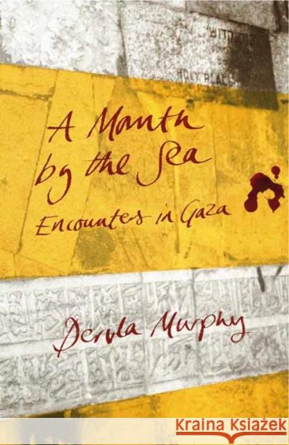 A Month By The Sea: Encounters in Gaza Dervla Murphy 9781780600673 Eland Publishing Ltd - książka