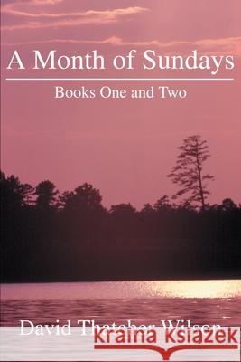 A Month of Sundays: Books One and Two Wilson, David T. 9780595258291 Writers Club Press - książka