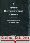 A Most Detestable Crime Burgess-Jackson, Keith 9780195120752 Oxford University Press