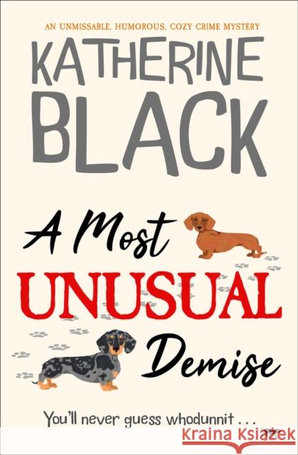 A Most Unusual Demise Black Katherine Black 9781504085182 Open Road Integrated Media LLC - książka