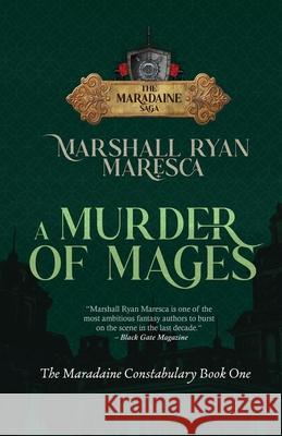 A Murder of Mages Marshall Ryan Maresca 9781958743461 Artemisia Publications - książka