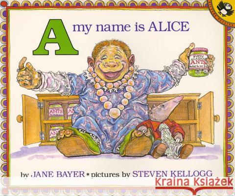 A My Name Is Alice Jane Bayer Steven Kellogg 9780140546682 Puffin Books - książka