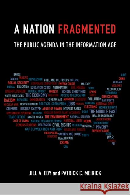 A Nation Fragmented: The Public Agenda in the Information Age Jill Edy Patrick C. Meirick 9781439916001 Temple University Press - książka