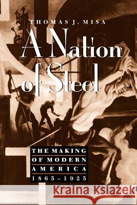 A Nation of Steel: The Making of Modern America, 1865-1925 Thomas J. Misa 9780801860522 Johns Hopkins University Press - książka