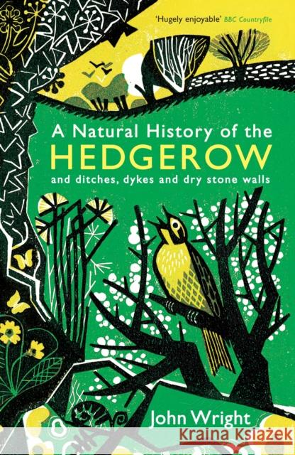 A Natural History of the Hedgerow: and ditches, dykes and dry stone walls Wright, John 9781846685538 Profile Books Ltd - książka