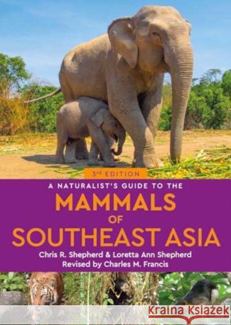 A Naturalist's Guide to the Mammals of Southeast Asia Loretta Shepherd 9781913679682 John Beaufoy Publishing Ltd - książka