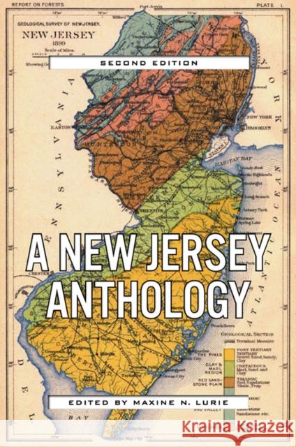 A New Jersey Anthology Maxine N. Lurie 9780813547459 Rivergate Books - książka