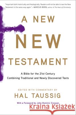 A New New Testament: A Bible for the Twenty-First Century Combining Traditional and Newly Discovered Texts Hal Taussig 9780544570108 Mariner Books - książka