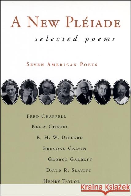 A New Pleiade: Selected Poems American Poets Seven Southern American Poets 9780807123300 Louisiana State University Press - książka