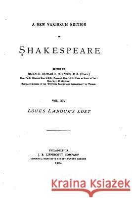 A New Variorum Edition of Shakespeare - Vol. XIV Horace Howard Furness 9781530974672 Createspace Independent Publishing Platform - książka