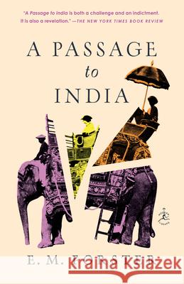 A Passage to India E. M. Forster 9780593241561 Modern Library - książka