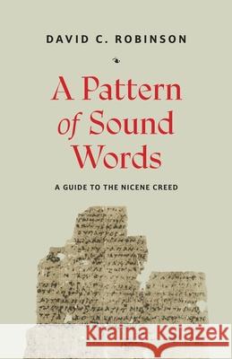 A Pattern of Sound Words David C. Robinson 9781774841846 Heritage Seminary Press - książka