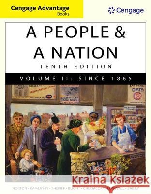A People & a Nation, Volume I: A History of the United States: To 1877 Mary Beth Norton 9781285425887 Cengage Learning - książka